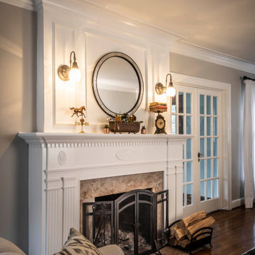 Classic Home Gets Elegant Renovation Reminiscent of Original Design