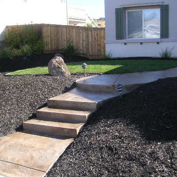 Custom Concrete Walkways, Patios, Driveways, and Stairs