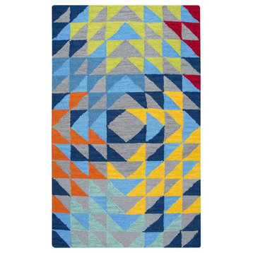 Rizzy Home Play Day Collection Rug, 3'x5'