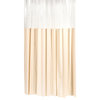 Shower Stall-Sized "Window" Shower Curtain in Ivory