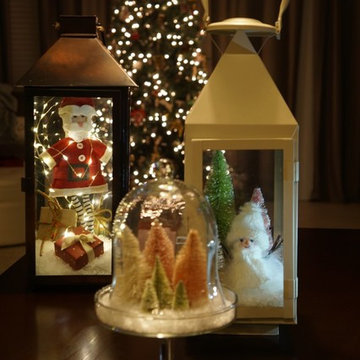 Christmas Lanterns and Snow Terrariums