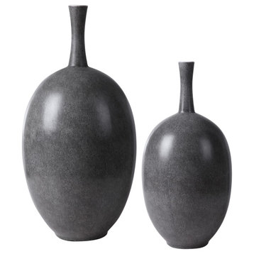 Riordan Modern Vases, S/2"