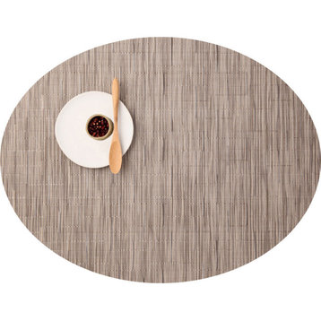 Bamboo Oval Table Mat, Dune