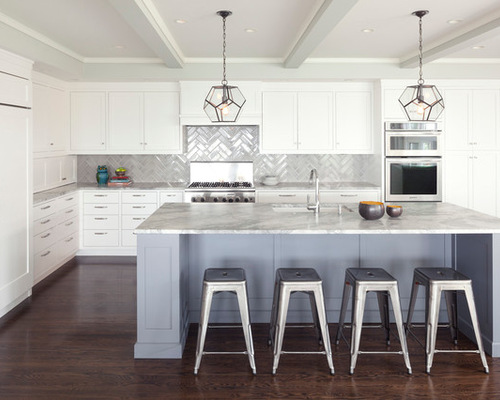 Chevron Backsplash | Houzz