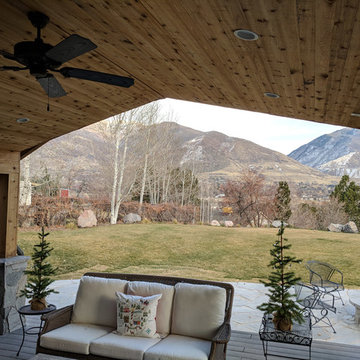 Farmington, UT Cedar Porch