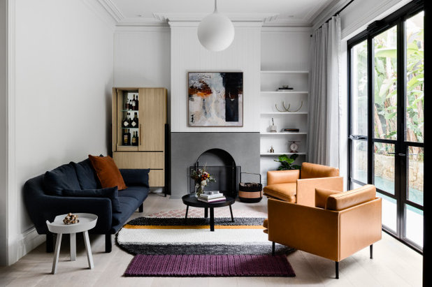 Contemporary Living Room by Techne Architecture + Interior Design