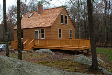 Elegant deck photo in Boston
