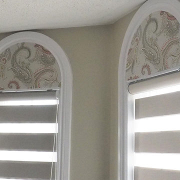 Fabric Valance Top Treatments for Windows
