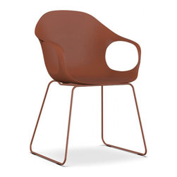 Elephant Slide Base Outdoor Armchair - Dining Chairs