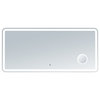 Electric LED Mirror, Rounded Edges, Magnifying Cosmetic Light, 60"x28"