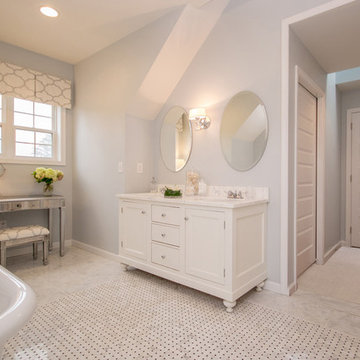 Spa inspired master bath