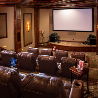 Example of a home theater design in Milwaukee
