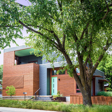 B House by Skiles Architect, PA in Fayetteville, Arkansas.
