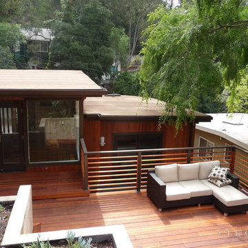 Hillside Ipe Deck, Hollywood Hills
