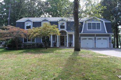 Beach style exterior home photo in Baltimore
