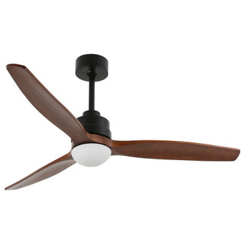 52'' Ceiling Fan With LED Light and Remote Control