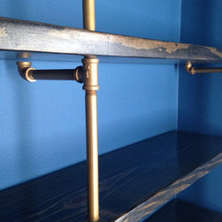 Shelving for town home. Mueller devolopment, Austin - Display And Wall Shelves 