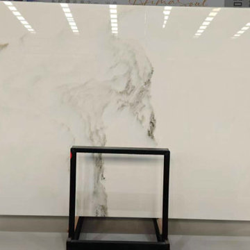 Landscape White Marble Slab