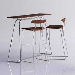 Paris Bar Set - Bar Stools And Counter Stools