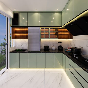 Modular Kitchen Interiors Design