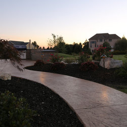 Backyard Design - Poconos - Path Lights