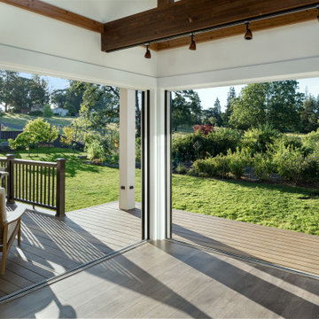 Craftsman Sunroom & Deck Addition