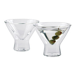 8 oz. Steady-Temp Martini Glasses - Cocktail Glasses