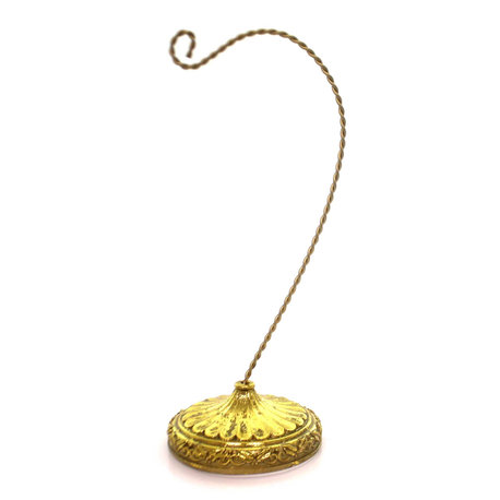 Old World Christmas Pedestal Ornament Stand Metal Weighted Base 14205