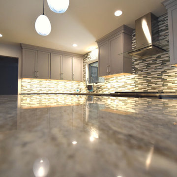 S. Newport Way - Gray & Blue Shaker Kitchen