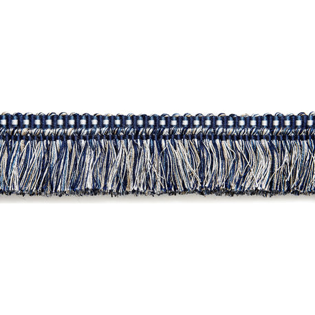 Shimmer Brush Fringe, Indigo