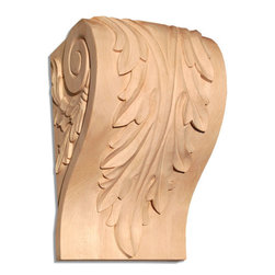Inviting Home Inc. - Charlotte Small Wood Corbel, Cherry - Corbels