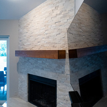 Horseshoe Way Fireplace Remodel