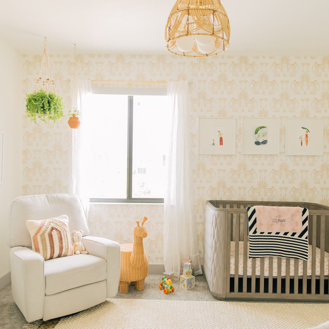 The "Boho Chic" Nursery