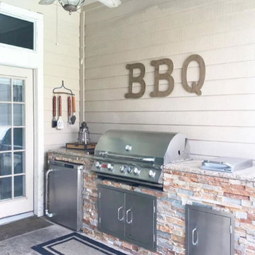 Outdoor Grilling Station - BBQ