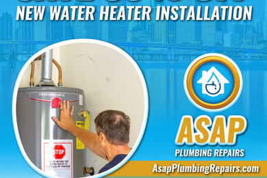 30% OFF New Water Heater Tank Replacement & Or Installation | Miami, FL Plumber