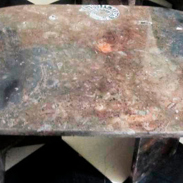 Fossil Marble Table Tops