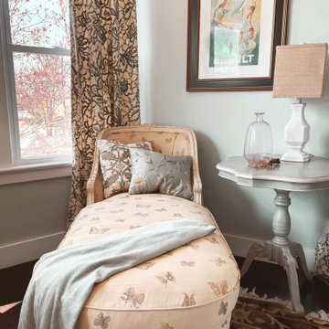 Country French Master Bedroom — Watch Hill, RI