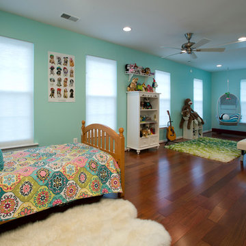 Addition Provided an In-Law-Suite,New Bedrooms for Teens,and a Gourmet Kitchen