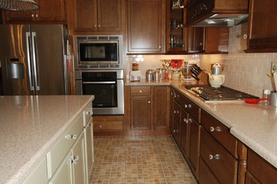 Elegant kitchen photo in Other