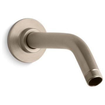 Kohler Shower Arm & Flange,7-1/2" Long, Vibrant Brushed Bronze