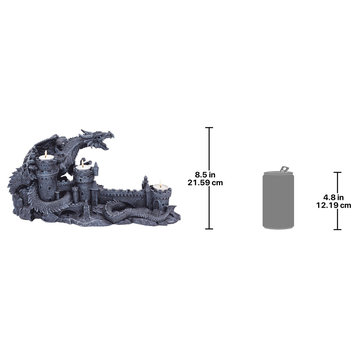 Dragon's Wrath Sculptural Candleholder
