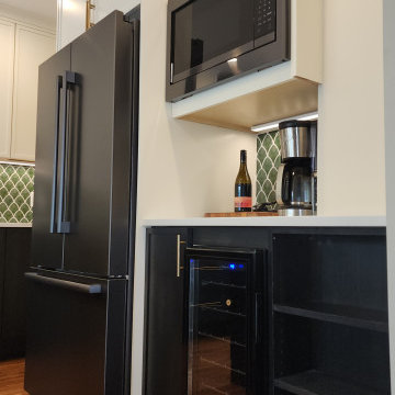 Narrow Shaker with Hints of Mid-Century Flair