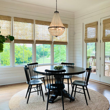 Custom-Crafted Natural Woven Shades & Real Wood Plantation Shutters