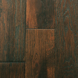 Timberclick Mocha Oak Locking Solid Hardwood - Hardwood Flooring