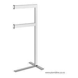 Eleganza Freestanding Towel Rail - Shower Panels and Rails