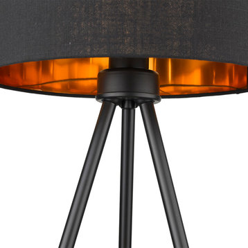 Acclaim Lighting TT80096 Morenci 22" Tall Tripod Table Lamp - Matte Black