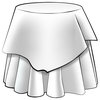 72" Tablecloth Round Toile with Stripe Topper Cherry Red