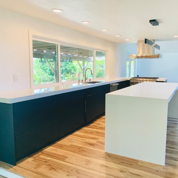 Matte Black Kitchen
