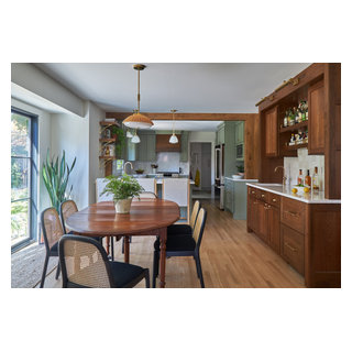 Libertyville First Floor Renovation - Transitional - Kitchen - Chicago ...