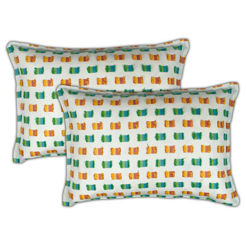 Sherry Kline O'Fifi Multi Boudoir Decorative Pillow, Set of 2